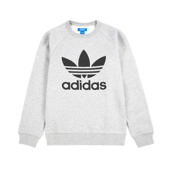 Adidas Trefoil Crewneck Sweatshirt - Picture 1 of 5